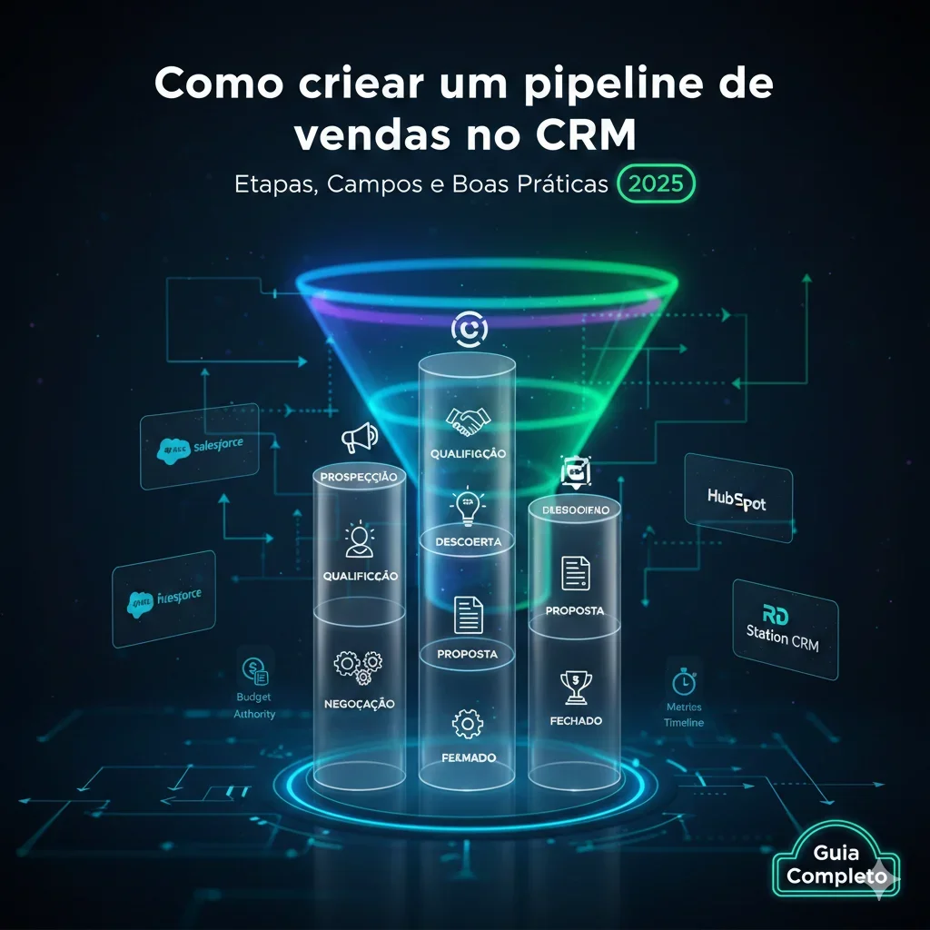 Como criar um pipeline de vendas no CRM etapas, campos e boas práticas (2025)