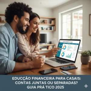 Educação financeira para casais conta conjunta ou separada (Guia Prático 2025)