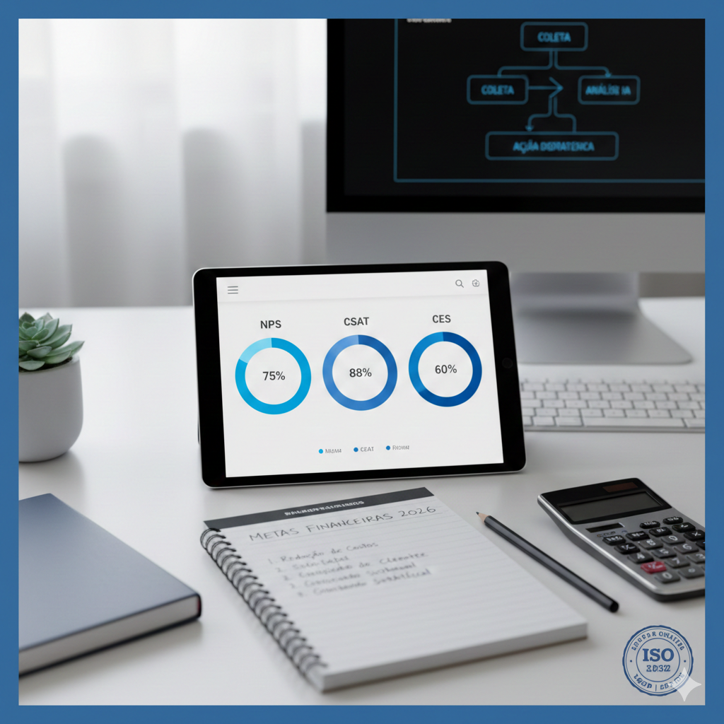 Guia Estratégico de Pesquisa com Clientes 2026 NPS, CSAT e a Nova Era da Experiência (CX)