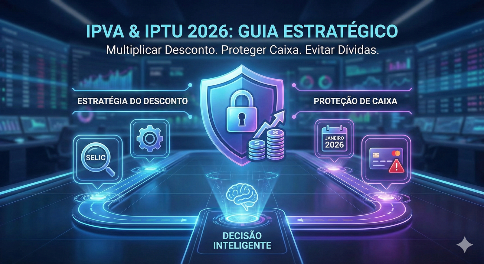 IPVA e IPTU 2026 O Guia Estratégico para Multiplicar seu Desconto e Proteger seu Caixa