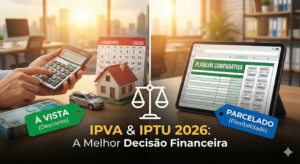 IPVA e IPTU 2026 Vale a pena pagar à vista ou parcelar Guia Completo
