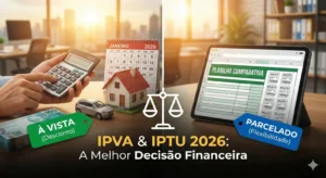 IPVA e IPTU 2026 Vale a pena pagar à vista ou parcelar Guia Completo