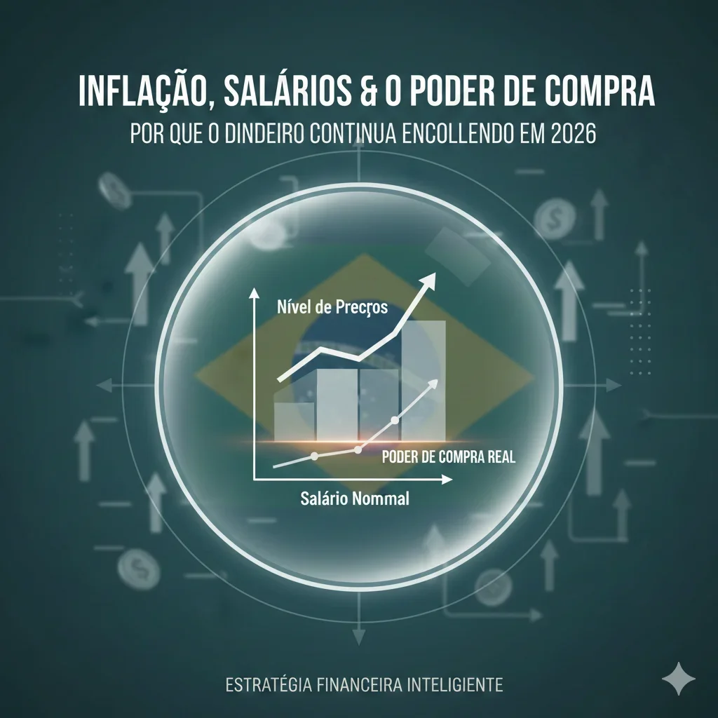 Inflação, Salários e Poder de Compra Por que o Dinheiro Continua Encolhendo Mesmo com a Inflação Mais Baixa