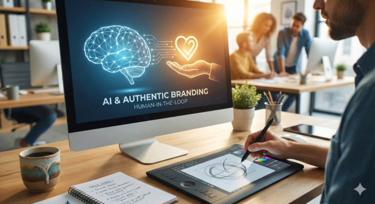 Como Escalar Marketing com IA sem Diluir sua Marca O Guia de Autenticidade (2026)