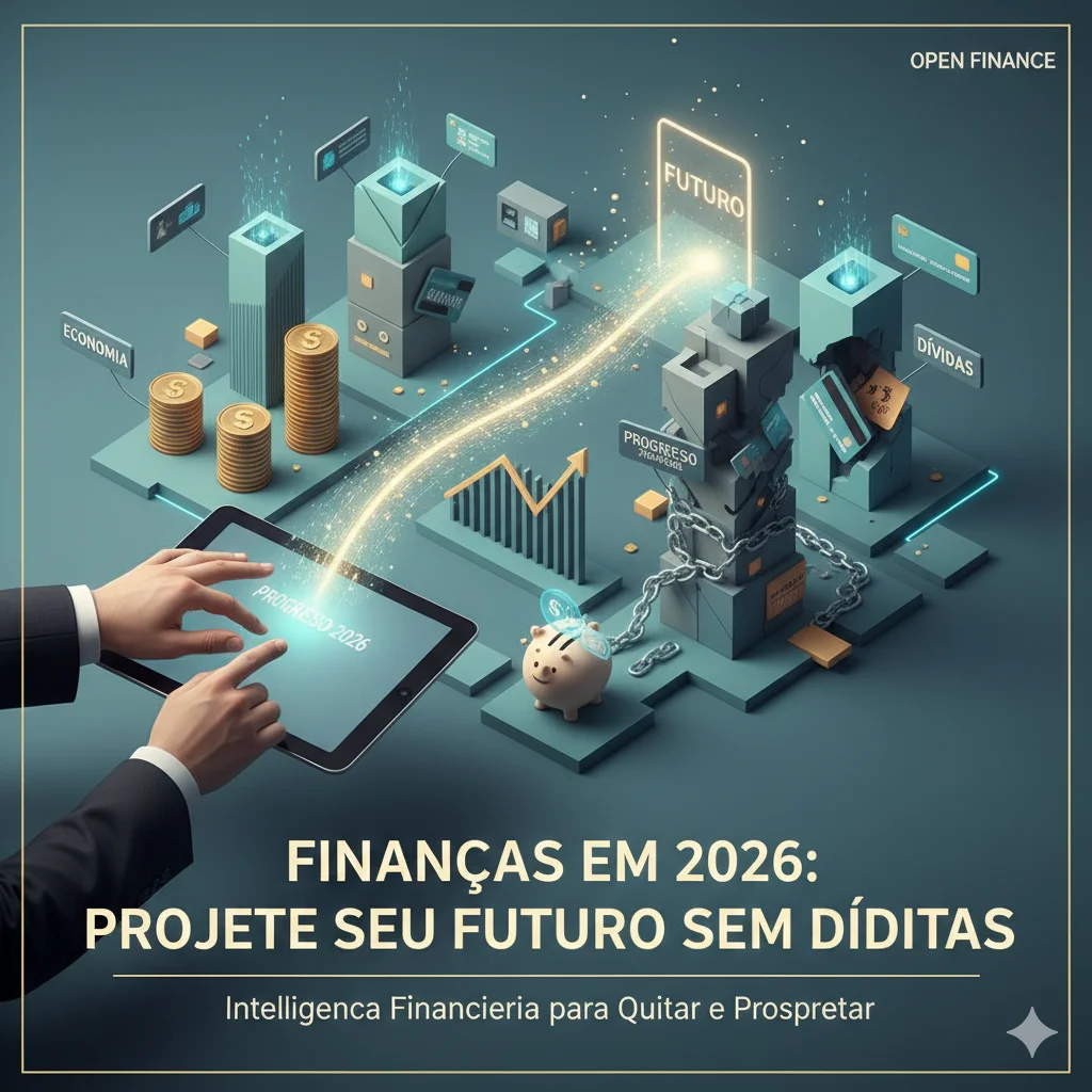 Economizar e Pagar Dívidas em 2026 Guia Prático para sua Liberdade Financeira