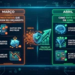 Planejamento Financeiro 2026 3 Erros de Março que estão 'Roubando' seu Abril 