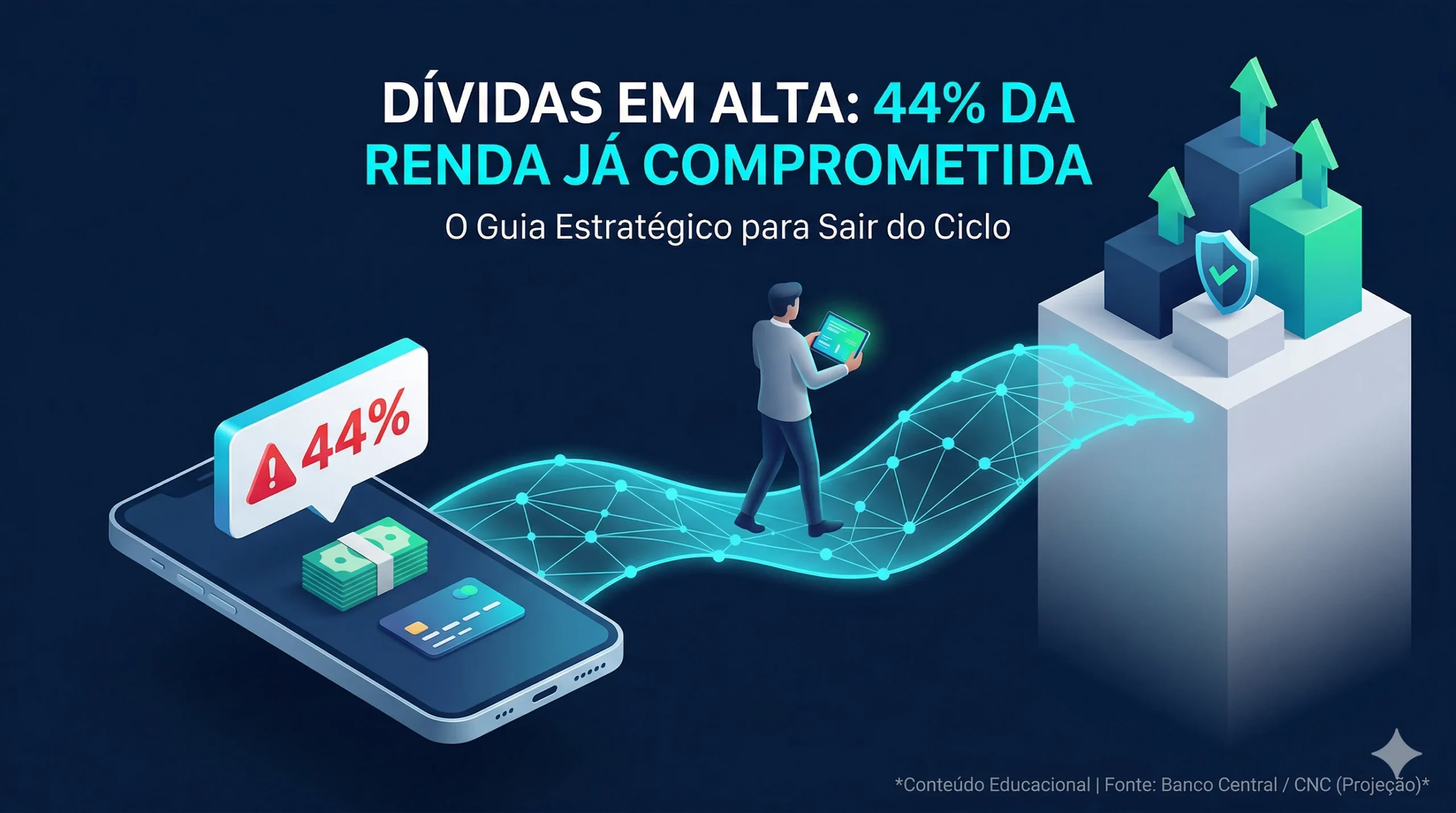 Como sair das dívidas Guia para recuperar sua renda em 2026